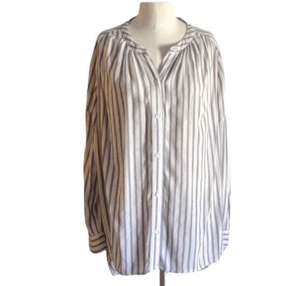 Splendid stripe button down - Picture 2 of 6